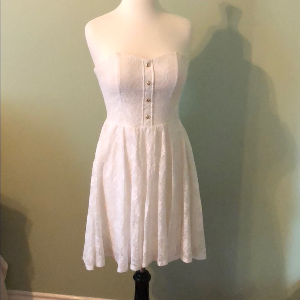 Charlotte Russe white Lace dress